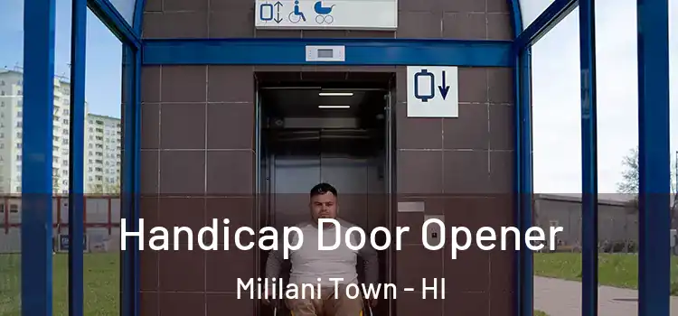 Handicap Door Opener Mililani Town - HI