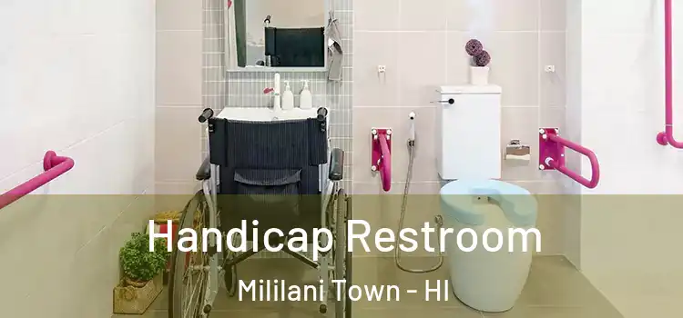 Handicap Restroom Mililani Town - HI
